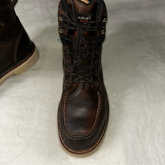 ARIAT Rebar Lift 6" WP Composite Toe Work Boot Men's Size 11D Brown Leather 003 - Picture 9 of 16